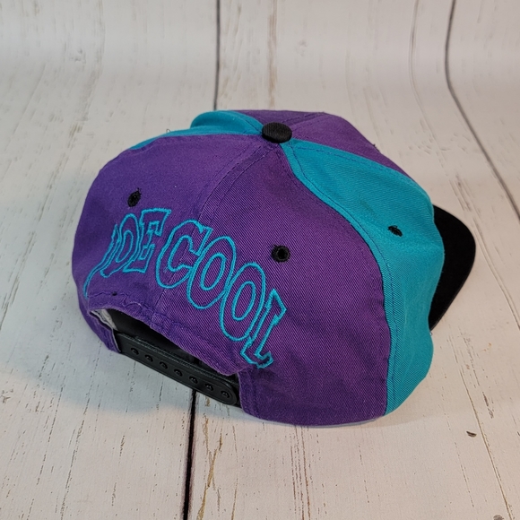 Joe Cool Snoopy Peanuts Vintage 80's 90's Color Block Pannel Hat Youth OS - Picture 6 of 10